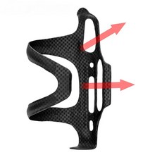 매트 블랙 카본 사이드 로드 자전거 워터병 케이지 22g 산악 도로 자전거 MTB 사이클링 액세서리 용 경량, 01 Right, 01 Right