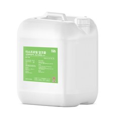 이소프로필알콜 IPA 70% 대용량 소독용 알코올 알콜 세정제 방역 세척 소독, 18L, 1개