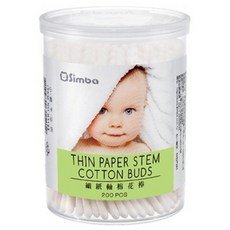 小獅王辛巴棉花棒，細軸棉花棒，嬰兒棉花棒，280支裝，寶寶清潔護理必備