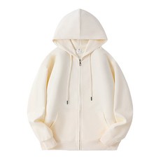 하늬바람 남여공용 긴팔 후드집업 데일리 루즈핏 무지 빅사이즈 후드자켓 오버핏