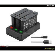 【台灣現貨】Insta360 One X2 高容量.運動相機.充電器, USB三槽充電器 (不含電池) * 1