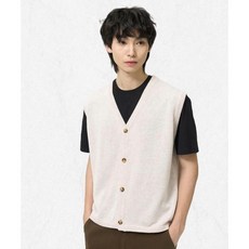 토피 TOFFEE 니트 베스트 가디건 (OATMEAL) T4S-KNVC302 2515720