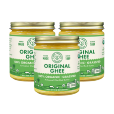 퓨어 인디언 푸드 수제 유기농 오리지날 GHEE 기버터, 220g, 1개