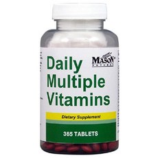 Mason Naturals 每日綜合維他命 無糖, 365顆, 1罐