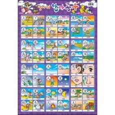 병아리 한자공부(벽보)(완구/교구), 담터미디어