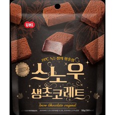 PB 스노우 생초코레트 오리지널 32g, 4개