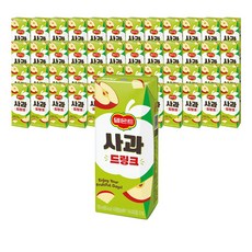 델몬트 사과 드링크, 190ml, 48개