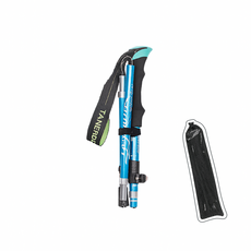 好的家居 TANERDD 6061鋁合金登山杖 五節鋁合金款 TD登山杖 健走杖, 1個, 適合身高145-170cm使用者, 天藍