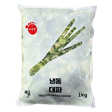 슬라이스 냉동대파, 1kg, 3개