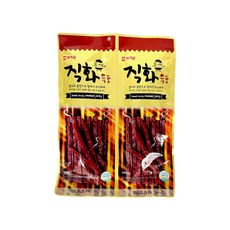 머거본 직화육포 그릴드 저키 기획팩, 90g, 2개