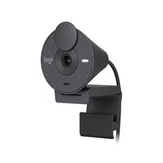 羅技Logitech Brio 300 網路攝影機 視訊鏡頭 FHD 1080P 電腦鏡頭 麥克風, 石墨黑
