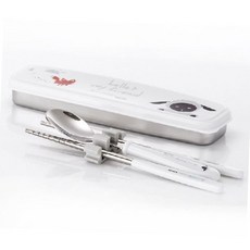 알프스팜프렌즈 어린이집 유아 스텐 스푼 젓가락 케이스 세트 휴대용 수저통 어린이집수저세트