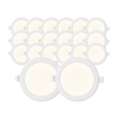 라인라이팅 LED 4인치 다운라이트 10W (벌레유입방지/방습), 20개, 주백색