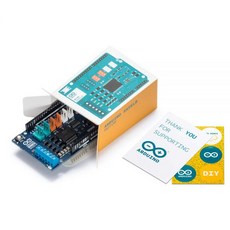 아두이노 모터 쉴드 REV3 A000079 제어 4개의 DC 2개의 스테퍼 모터당 1.2암페어 통합 전원 공급 장치 로봇 공학 및 자동화 프로젝트용 IDE 호환