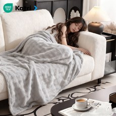 PPEAT 부드러운 프리미엄 무릎담요 극세사 밍크 소파 차량 캠핑 담요 블랭킷