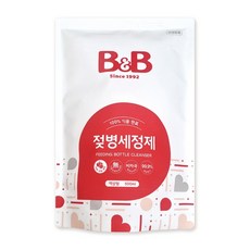 비앤비 젖병세정제 액상형 리필 500ml, 1개