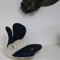 엉덩이 방석 엉치뼈 임산부 기능성 통증 공부, XL, 짙은파란 L