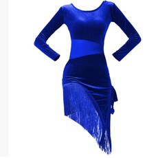 댄스원피스 라인댄스 사교 라틴 공연복 스포츠댄스복원피스 라틴댄스복원피스 L01