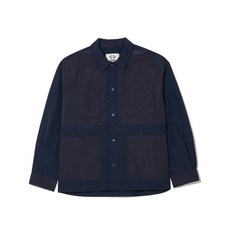 논타입 NONTYPE PANELED 4POCKET NYLON JACKET NAVY