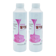 셀플러스 딸기쉘 아이스크림에 굳는 카카오 딸기 초코쉘, 2개, 700g
