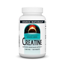 Source NATURAL 내추럴s Creatine - Supports Muscular Activity* 100 TAB 탭lets 235139, 1개