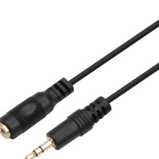 짧은 스테레오연장케이블 0.15m 숏 수암오디오선 이어폰연결, NMA-ST015F 0.15m