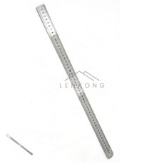 렌콩 50cm 철자 측정자 철제자 문구용자