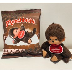 Monchhichi 巧克力開心果卡達耶夫絲爆米花, 55g, 1個