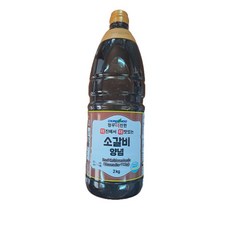 청우 더진한 소갈비양념 2kg, 단품, 단품