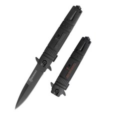 호신용 칼 휴대용 접이식 나이프캠핑칼 멀티툴 블랙-22cm 2개 4개 6개 8개, 블랙