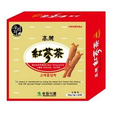 송원 홍삼차40T, 3g, 40개, 1개