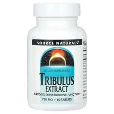 Source Naturals 트리블러스 추출물 750mg 60정, SourceNaturals트리블러스추출물750mg60정, 1개