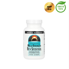 소스 내추럴스 메가 스트렝스 베타 시토스테롤 375mg 60정, 1개