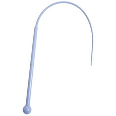 寵星球 仿真老鼠尾巴逗貓棒 貓咪玩具 矽膠材質 安全無毒 互動逗貓棒, 1個, 藍