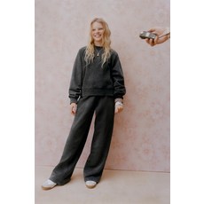 [국내배송] 자라 ZARA 페이크 워싱 텍스트 스웨트셔츠 - 그레이 937932