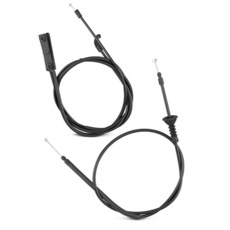 2개 세트 51237411315 엔진 후드 릴리즈 케이블 와이어 후면 및 전면 2011-2019 BMW 320i 328d 330i 335i 340i 428i 430i 435i, 2개 세트 51237411315 엔진 후드 릴리즈 케이