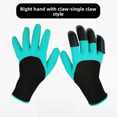 미끄럼 방지 낚시 캐칭 라텍스 장갑 내마모성 재질 얼음 사진 하, 02 Right, 1개