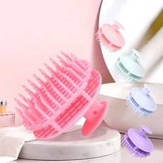 HIKT 2P 샴푸빗 두피 브러쉬 마사지빗 샴푸브러쉬, 색상랜덤2p