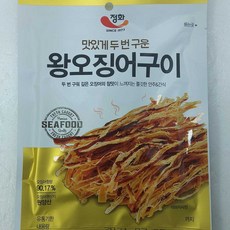 두 번 구운 왕오징어구이 40g, 1개