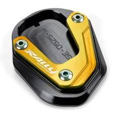 [호환제품] Loncin Voge 300 Rally GY 오토바이 사이드 스탠드 지지대 확장 패드 타이어 밸브 캡, 10 RallyGold
