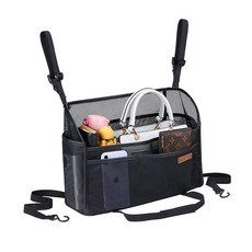 콘솔 앞좌석 수납 장벽을 위한 WLLWOO 카넷 포켓 핸드백 홀더 뒷좌석 정리함 지갑, Net, 1개