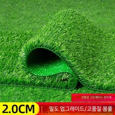 인조잔디 매트 야외 바닥 카펫 발코니 정원용 2cm 업그레이드 봄풀 1x2m, 1개