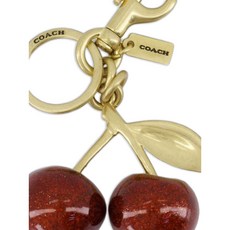 코치 체리 글리터 키링