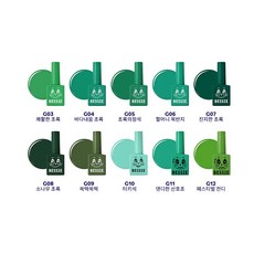 베씨젤 컬러젤 91종 단품, G10 터키석, 1개