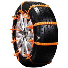 바이올 눈길운전 자동차 케이블타이 스노우체인, 20개