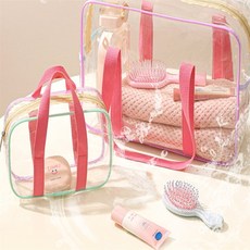 더가몽 어린이 수영장 투명 파우치 어린이물놀이가방