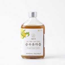 봄나래 고흥 저당 무설탕 순수유자즙 유자차, 1개, 1개입, 350g