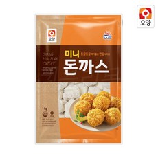 사조오양 미니 돈까스 1kg, 1세트