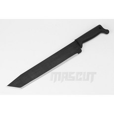 COLD STEEL 冷鋼 TANTO 開山刀 叢林求生刀 露營刀 背齒 剁刀, 1個, 黑色