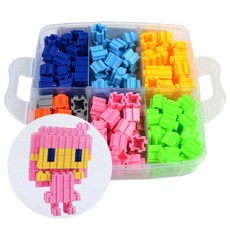 해피 툭툭 빅폼블럭(150피스) 큐브 나노 디폼 블럭 omn*2590tq